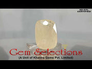 9.02 Ratti Natural Ceylonese Pukhraj Stone with Govt Lab Certificate (6771)